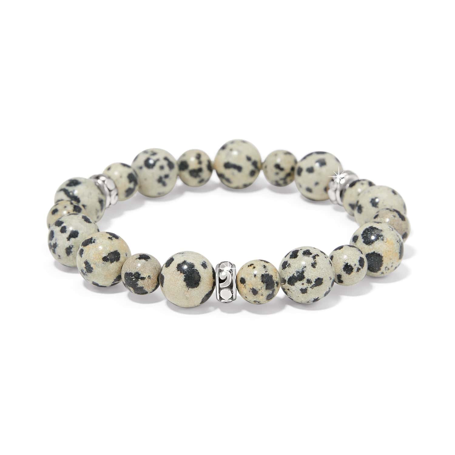 Dalmatian Jasper Stretch Bracelet – Contempo Zoic Jewelry