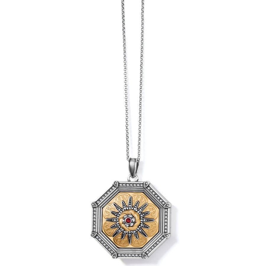 Brighton Photo Locket Necklace - Convertible Octagon Pendant