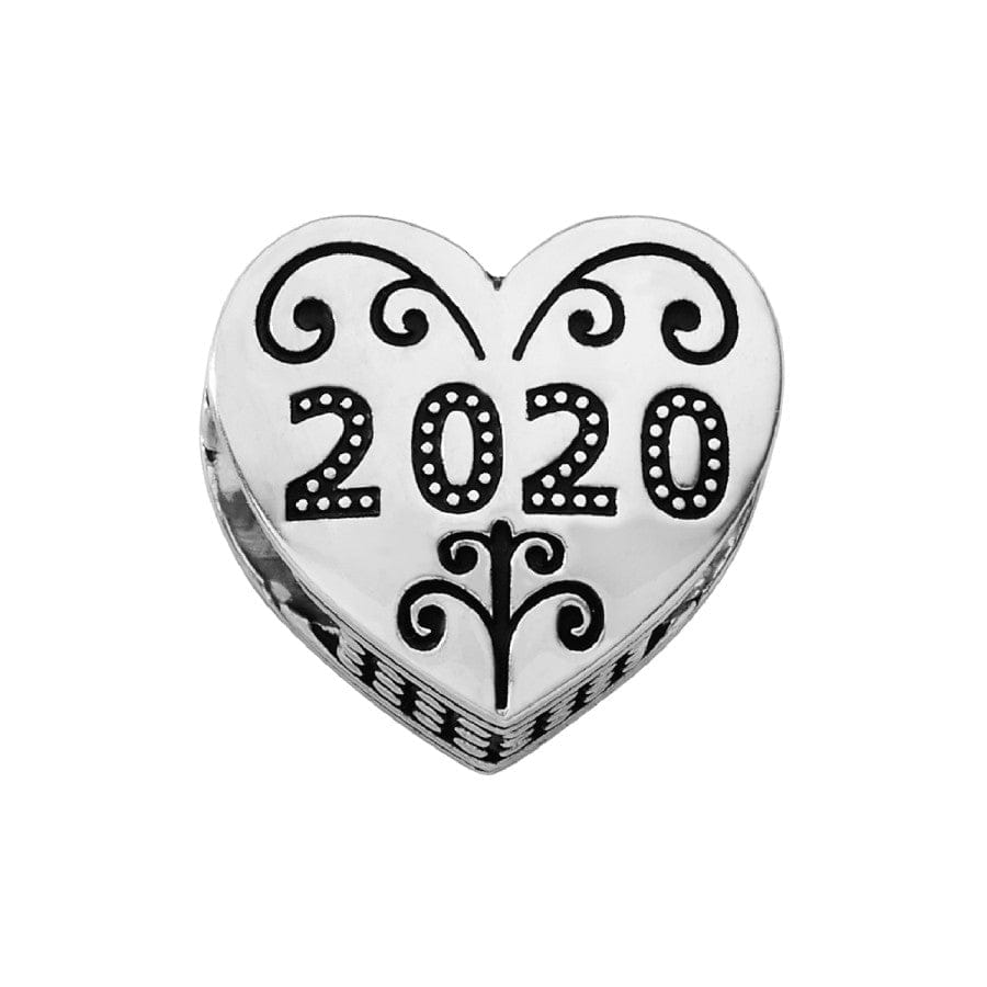 2020 Vision Silver Heart Charm Bead for Bracelets