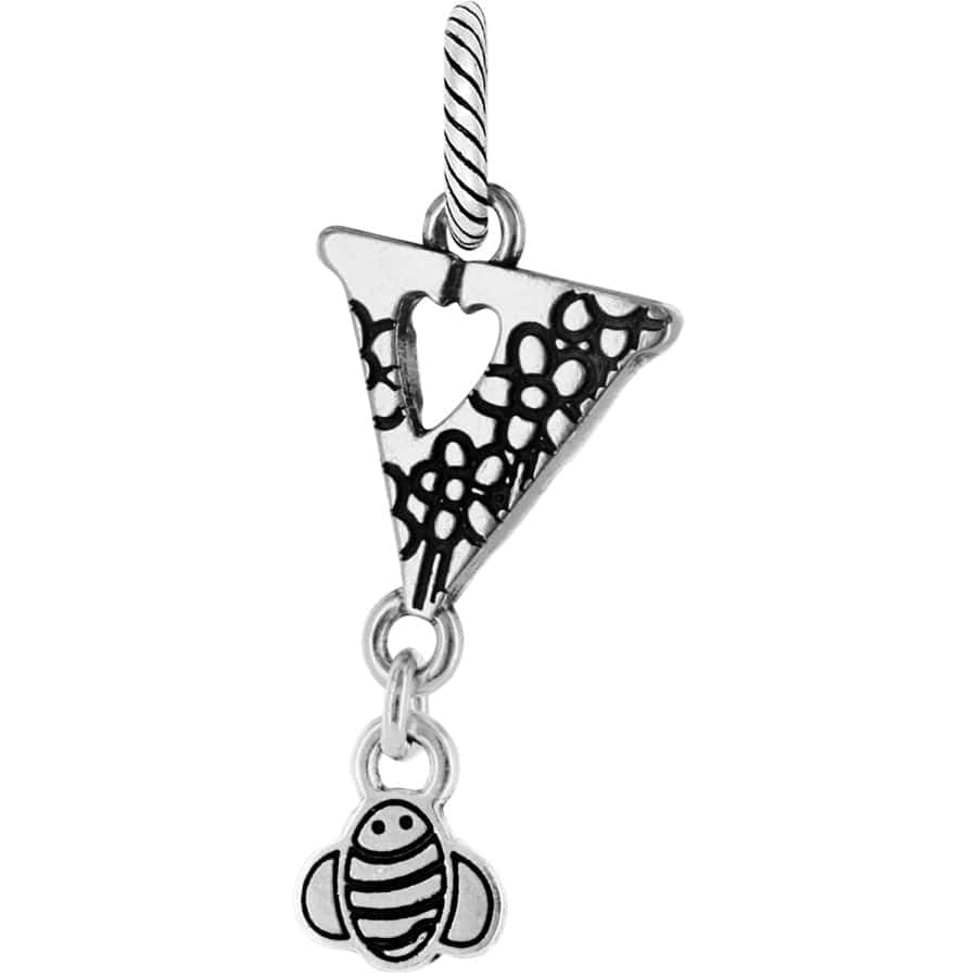 Enamel Letter Charm - Alphabet Jewelry Pendant