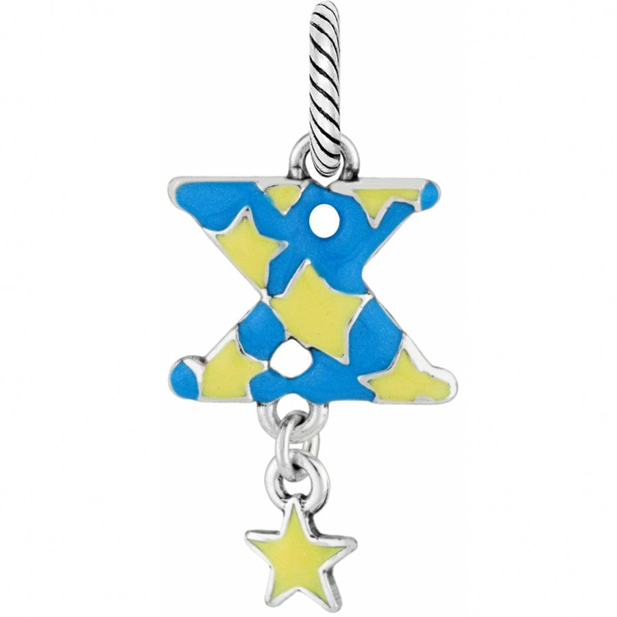 Enamel Letter Charm - Alphabet Jewelry Pendant