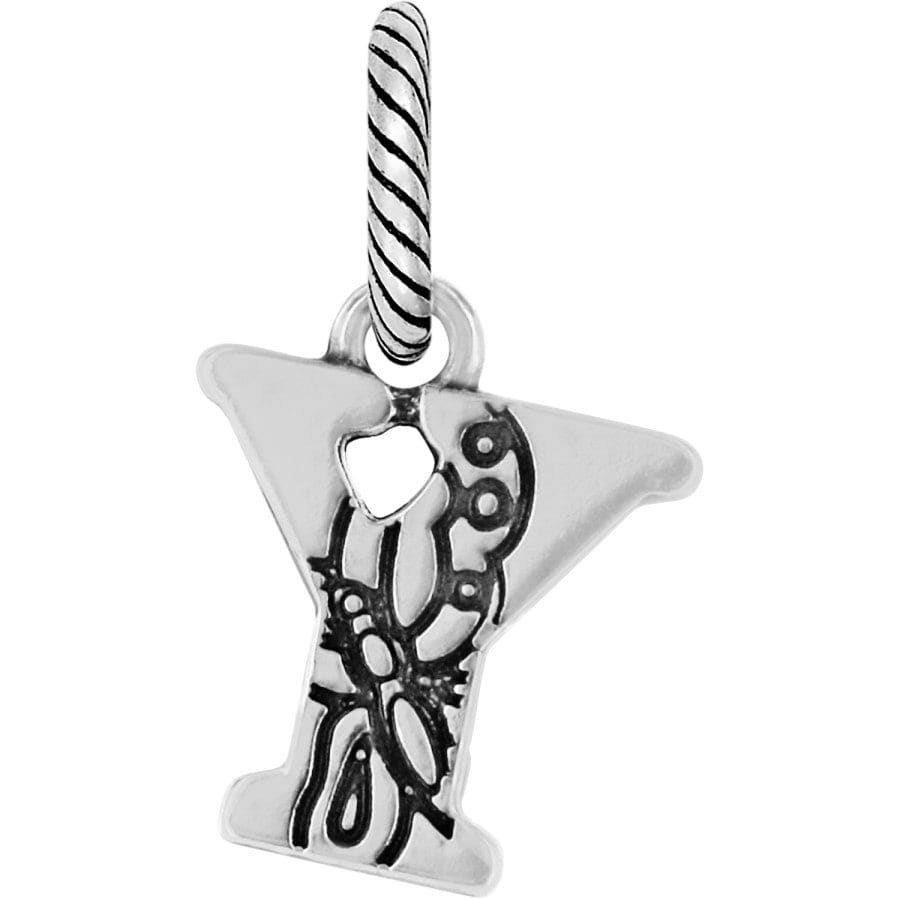 Enamel Letter Charm - Alphabet Jewelry Pendant