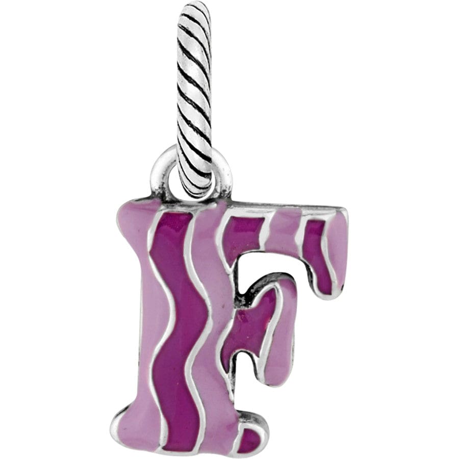 Enamel Letter Charm - Alphabet Jewelry Pendant