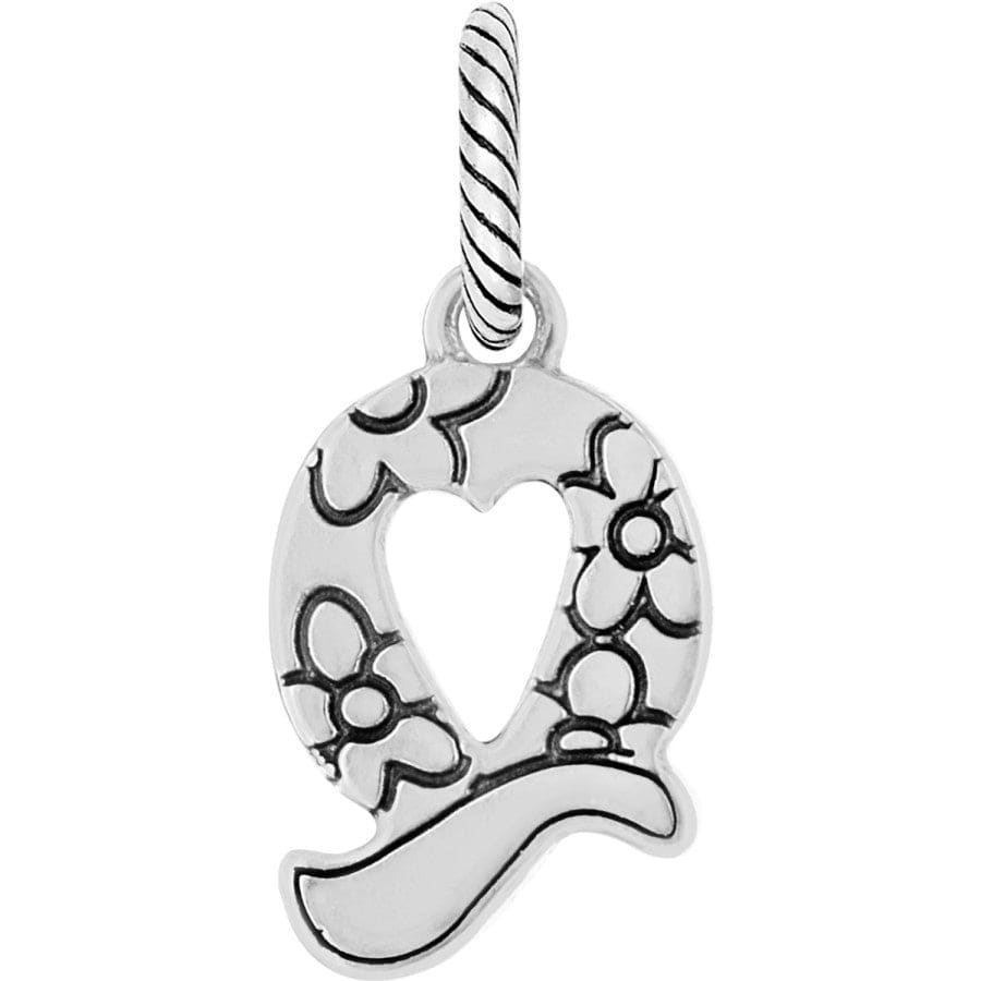 Enamel Letter Charm - Alphabet Jewelry Pendant