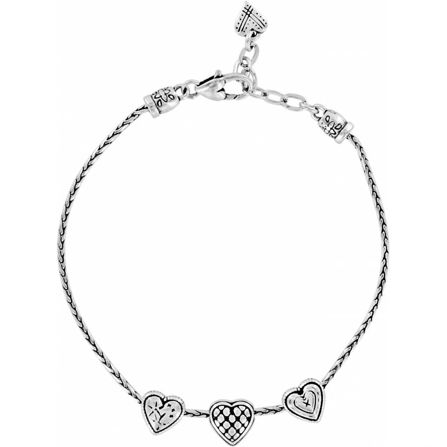 Victorian Enchanted Hearts Anklet - Charming Jewelry