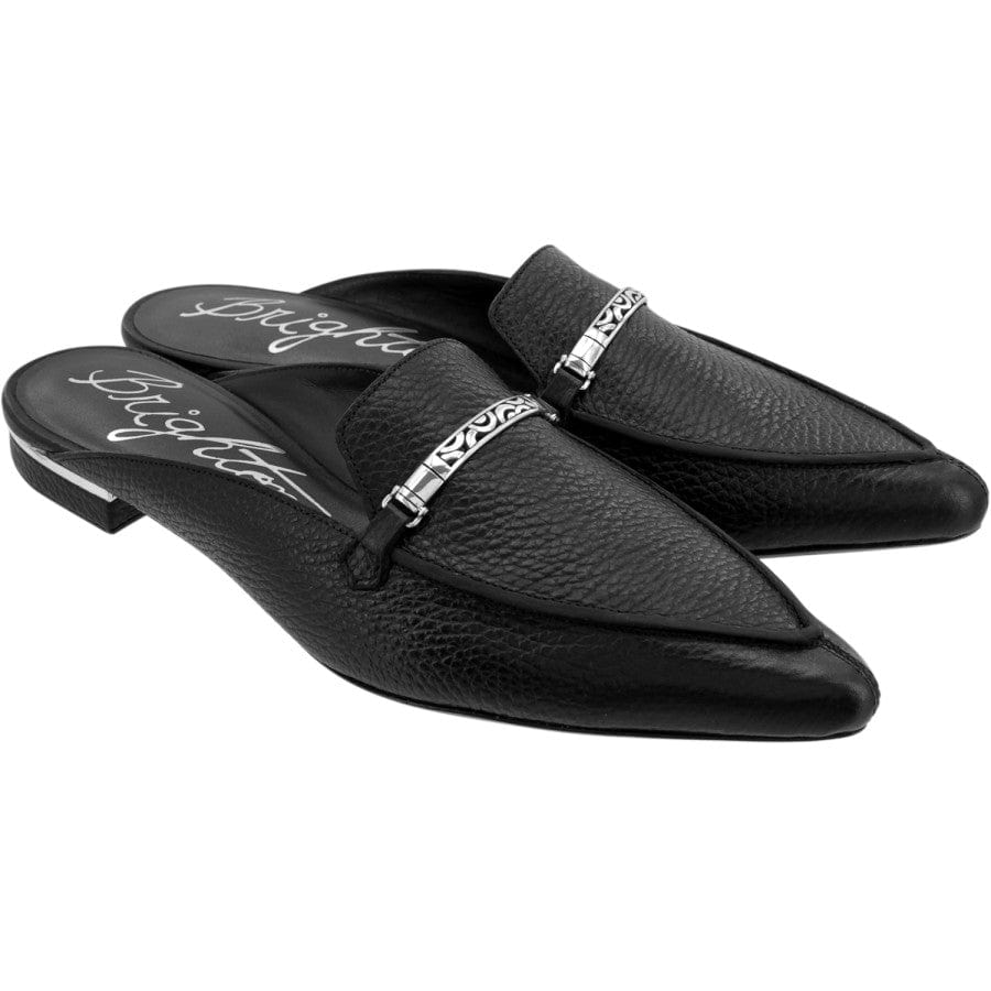 Italian Croco Leather Mules with Contempo Hardware – Handcrafted Escape Mules