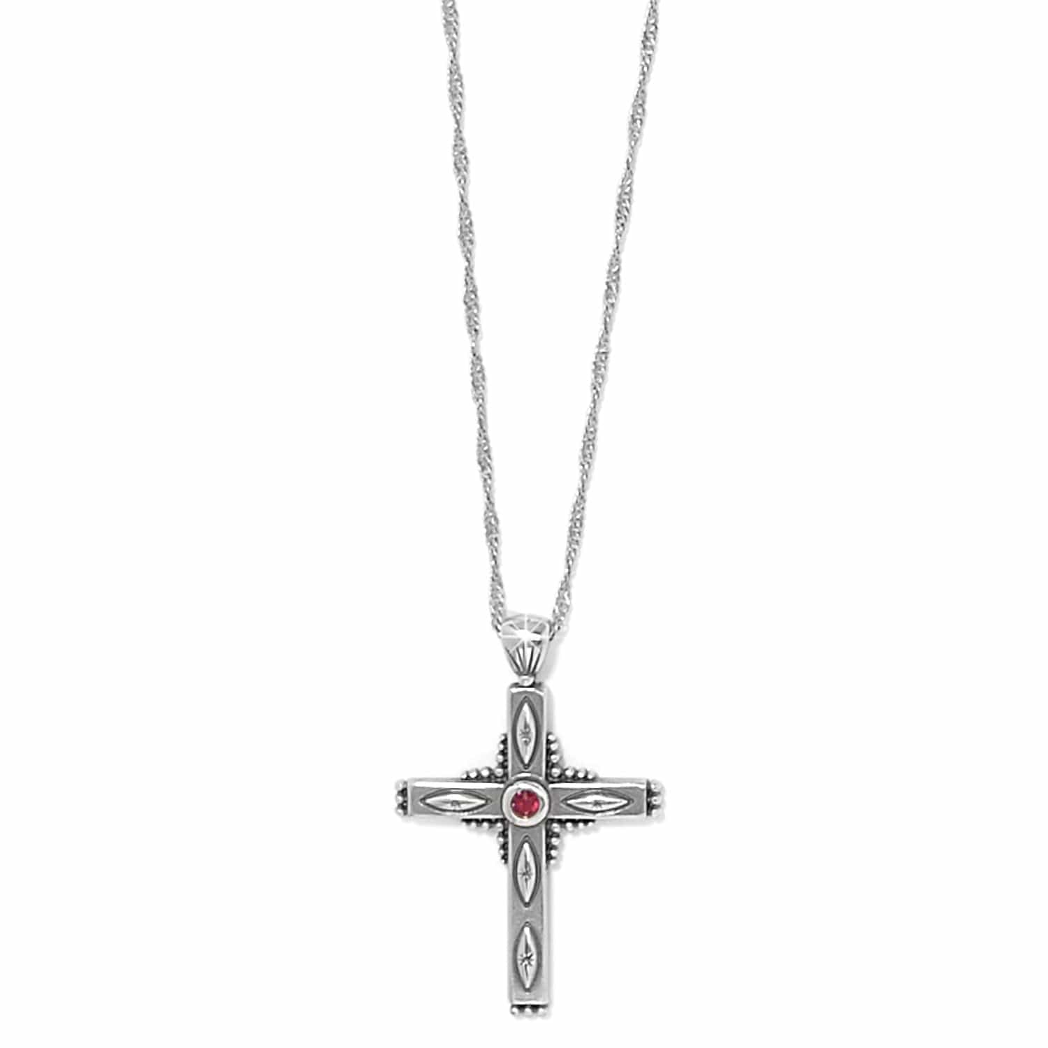 Brighton Eternal Cross Necklace - Faith-Inspired Devotional Jewelry