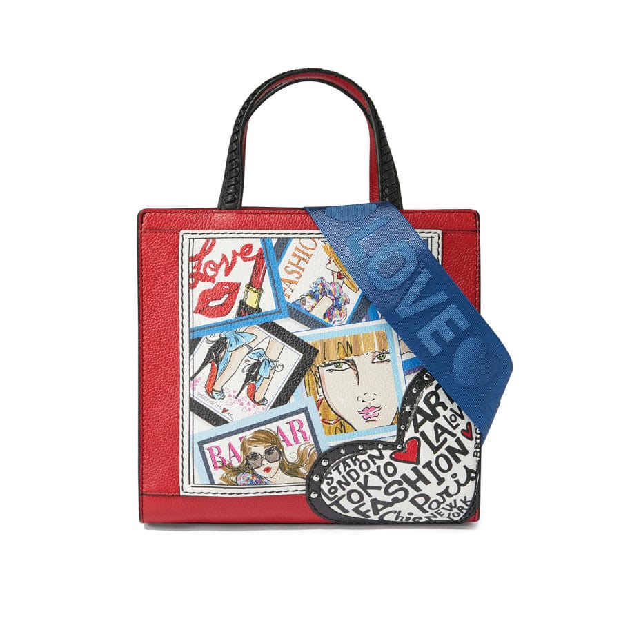 Fasthionista Leather Small Tote Bag - Chic Fashionista Design