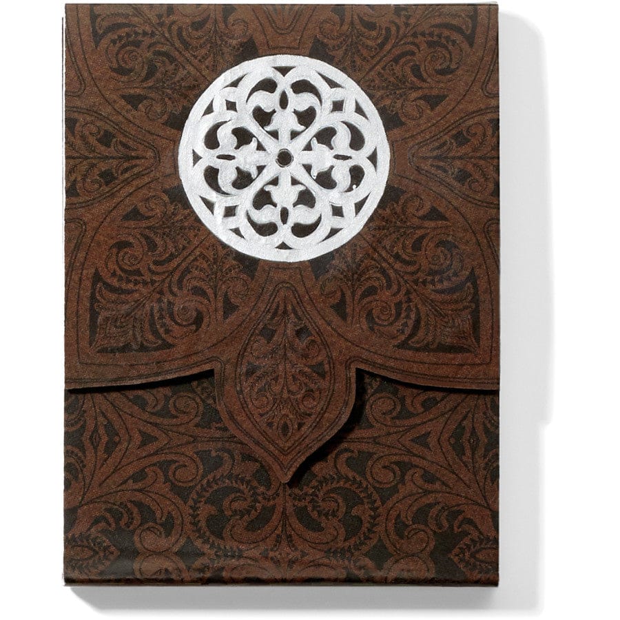 Ferrara Rose Window Design Notepad - Elegant Writing Pad