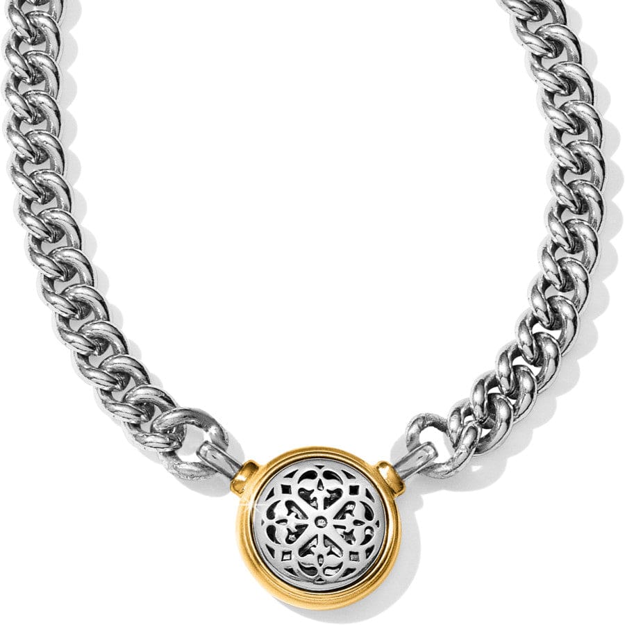 Ferrara Chunky Two-Tone Chain Necklace
