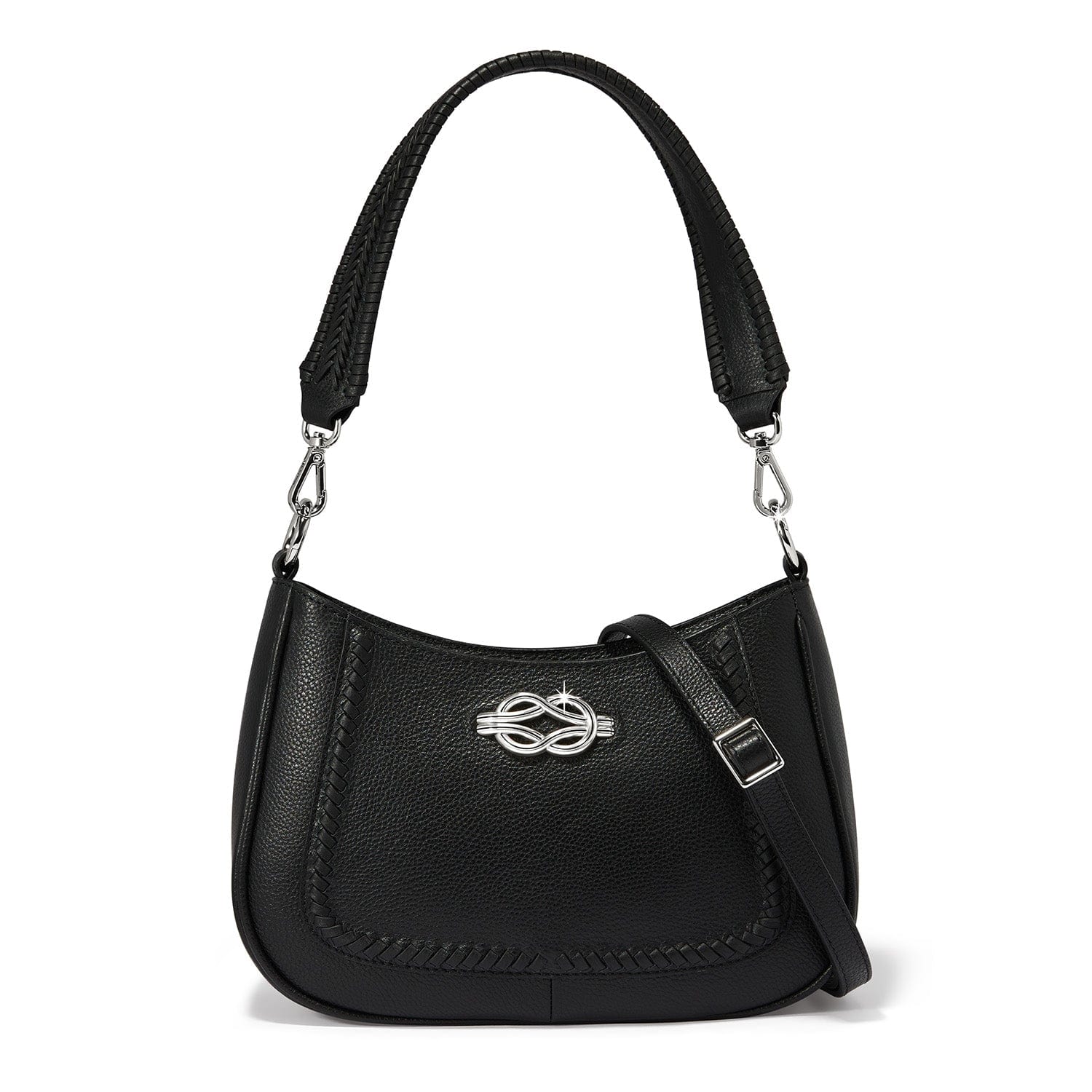 Fletcher Leather Convertible Shoulder Bag with Adjustable Straps