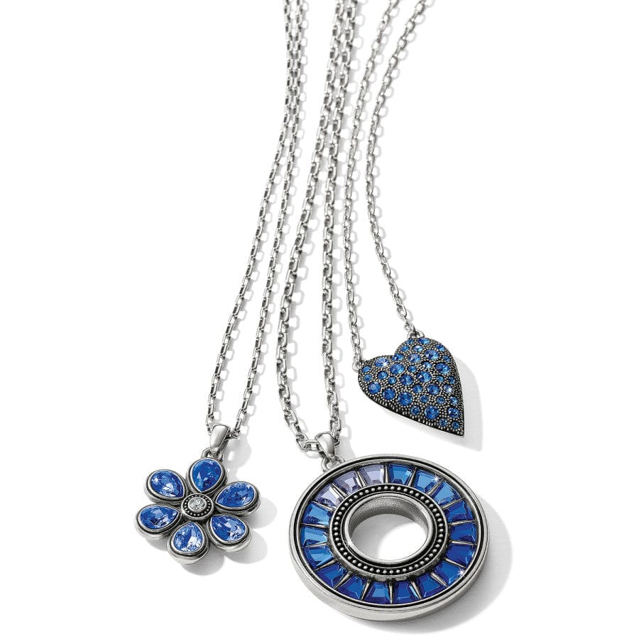 Glisten Heart Pendant Necklace - Petite Silver Layering Jewelry