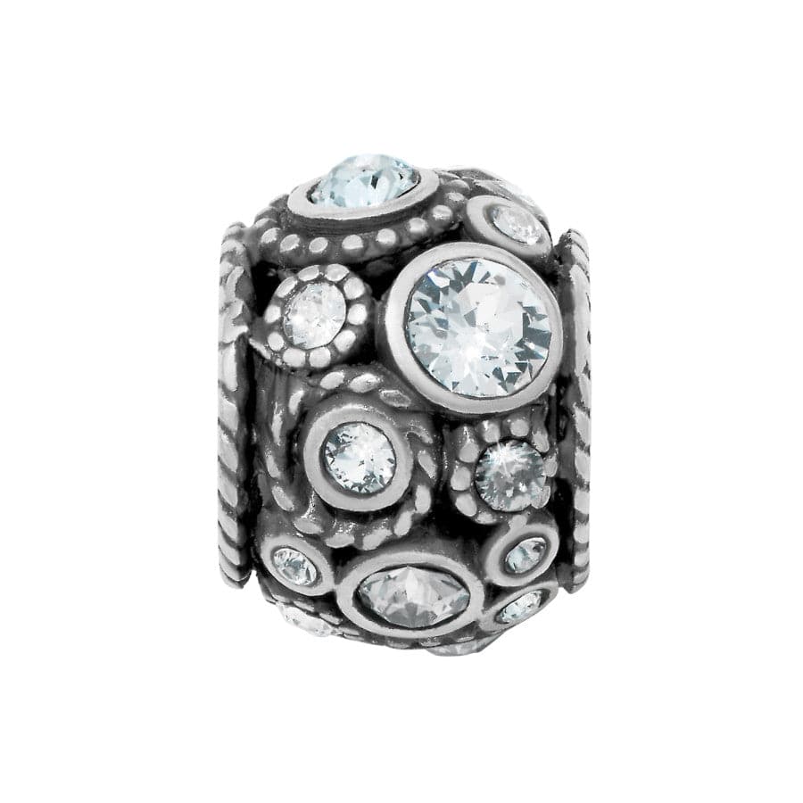 Halo Bead Charm Jewelry - Sky-Colored Stones for DIY Bracelets