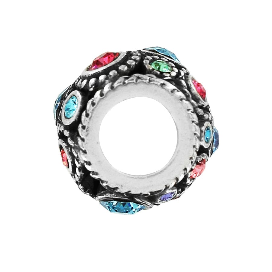 Halo Bead Charm Jewelry - Sky-Colored Stones for DIY Bracelets