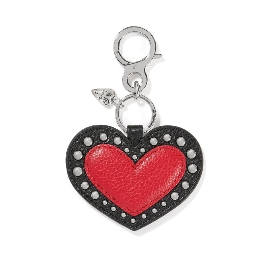 Moody Blue Heart Handbag Charm | Fashionista Keychain Fob