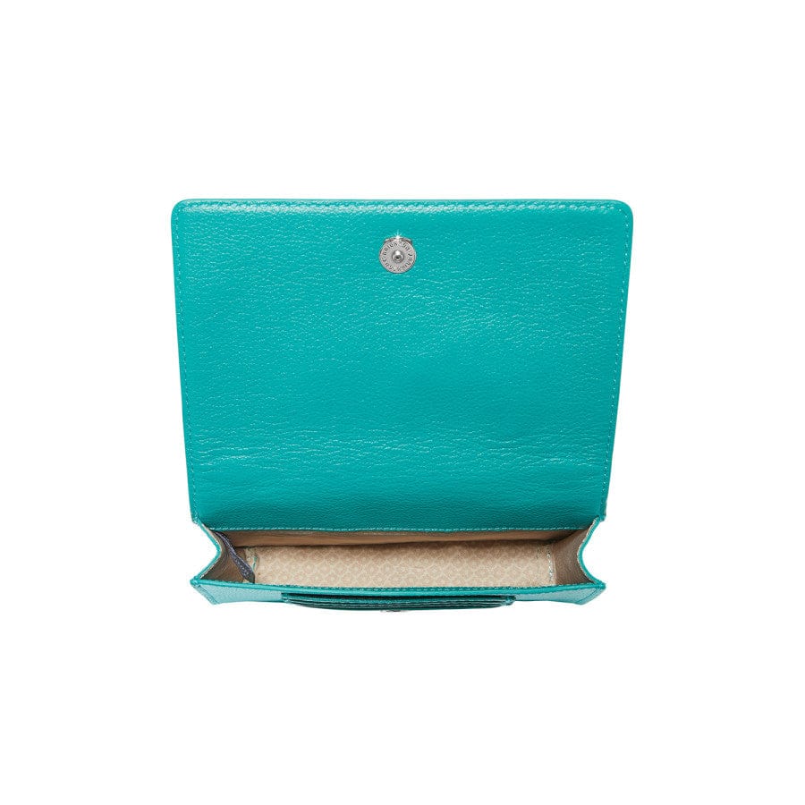 Hand-Painted Floral Leather Mini Crossbody Bag – Hamptons Collection
