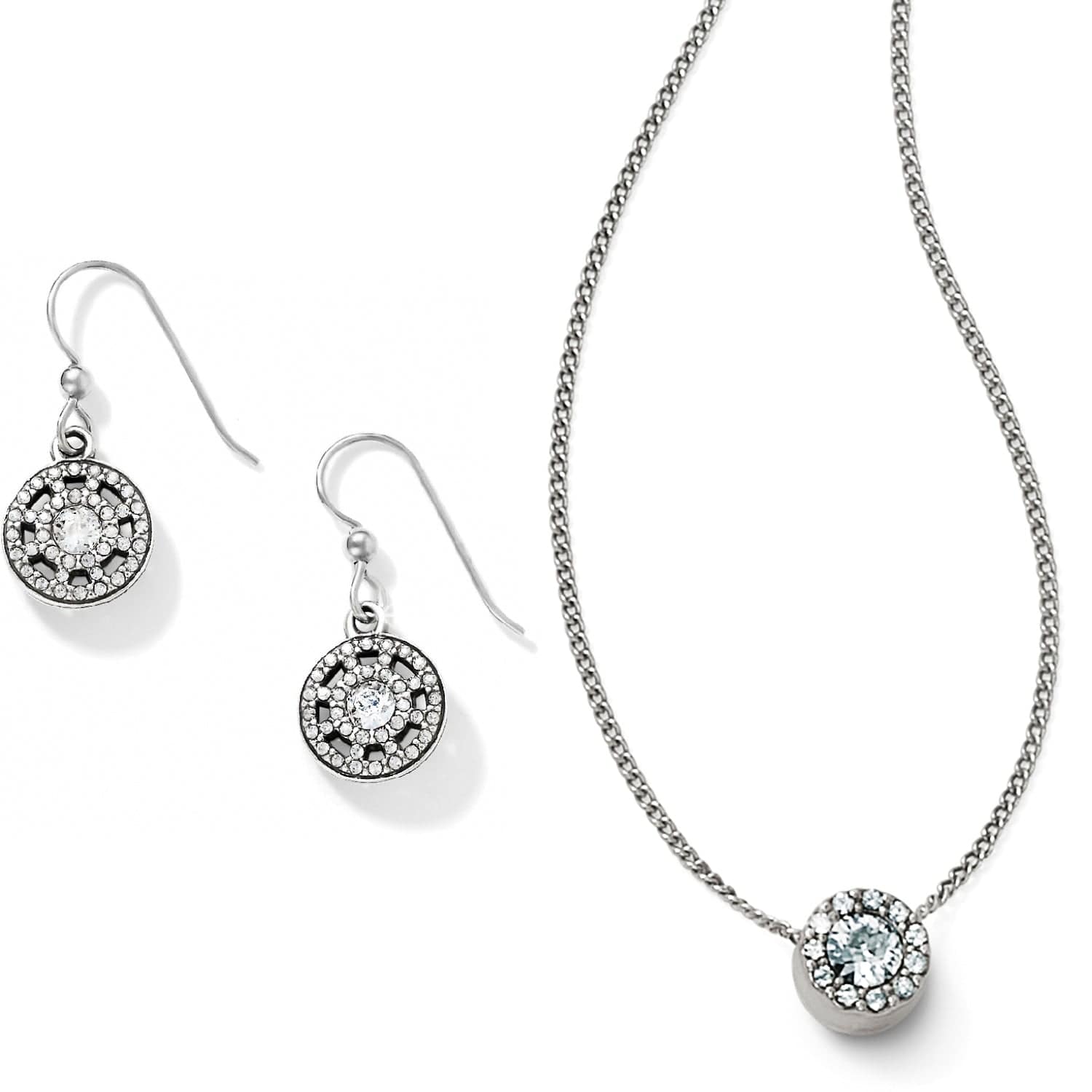 Brighton Illumina Solitaire Necklace Gift Set for Her