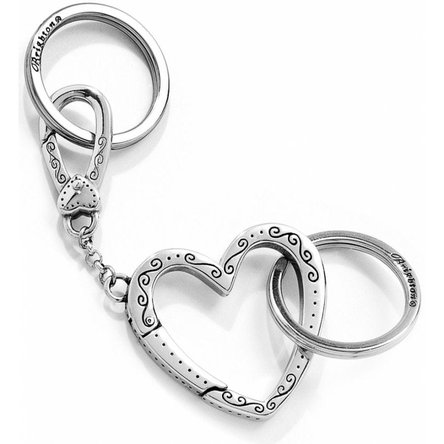 Brighton Patchwork Valet Key Fob with Charm Hook