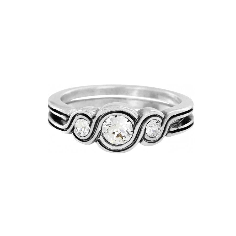 Infinity Sparkle Crystal Ring – Fine Jewelry Style