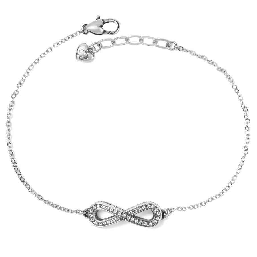 Crystal Knot Anklet with Endless Shine Design