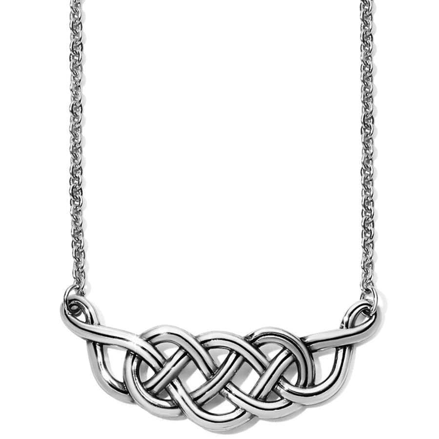 Celtic Knot Adjustable Braid Collar Necklace – Interlok Design
