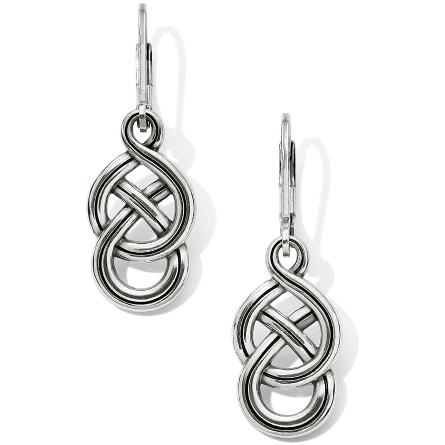 Celtic Knot Interlok Petite Leverback Earrings