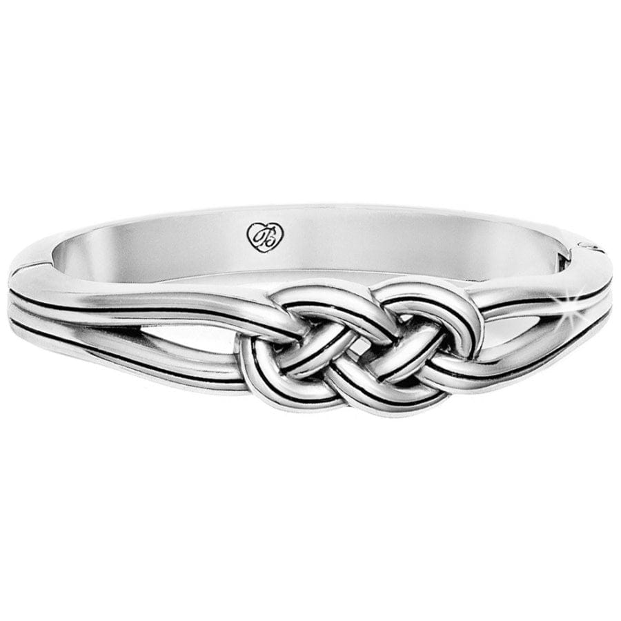 Celtic Interlok Hinged Bangle with Magnetic Closure