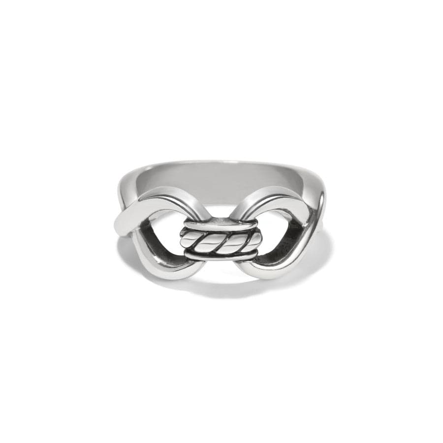 Infinity Symbol Ring with Roped Design