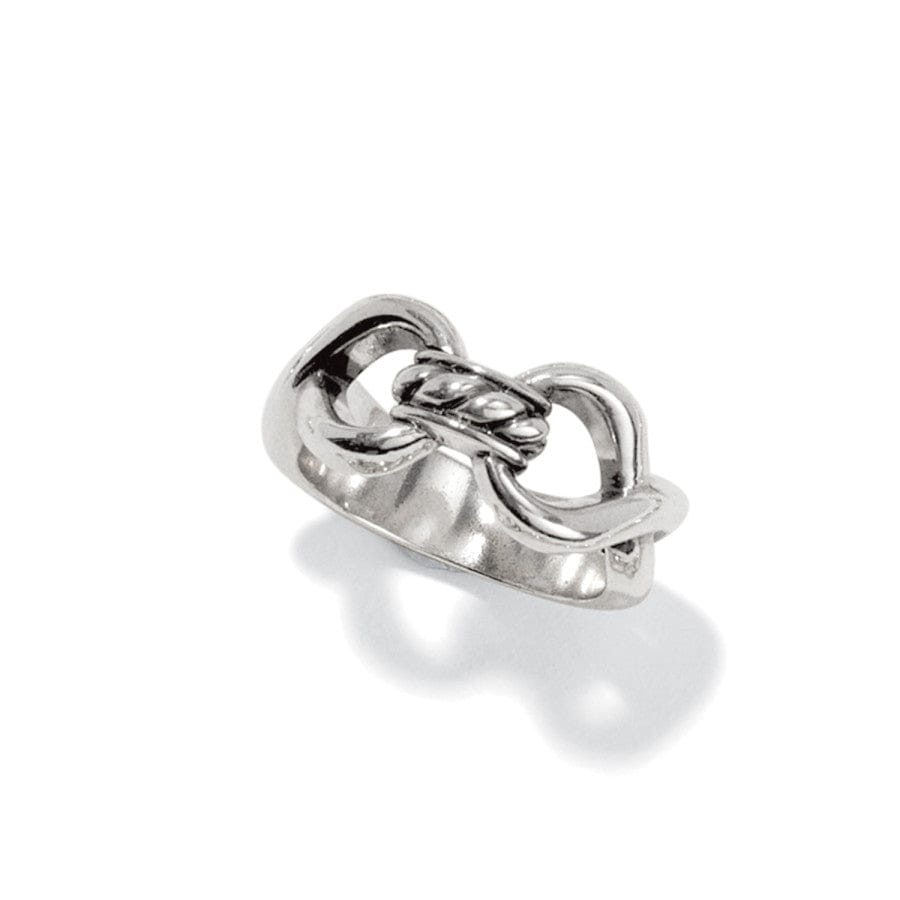 Infinity Symbol Ring with Roped Design