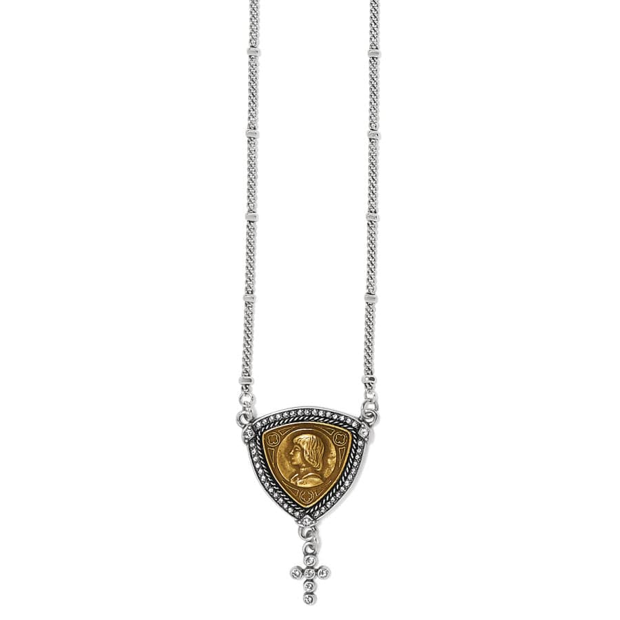 Joan of Arc Courage Pendant Necklace for Women