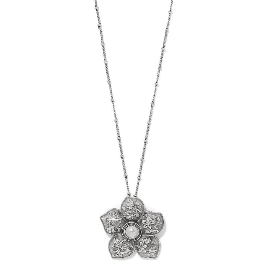 Cherry Blossom Pearl Short Necklace - Kyoto Inspired Jewelry