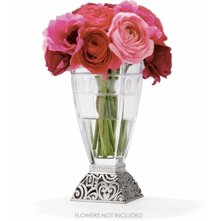 Lacie Daisy Etched Glass Vase - Brighton Your Home Collection