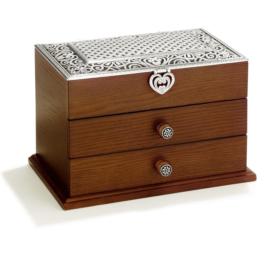 Brighton Lacie Daisy Jewelry Box for Home Storage