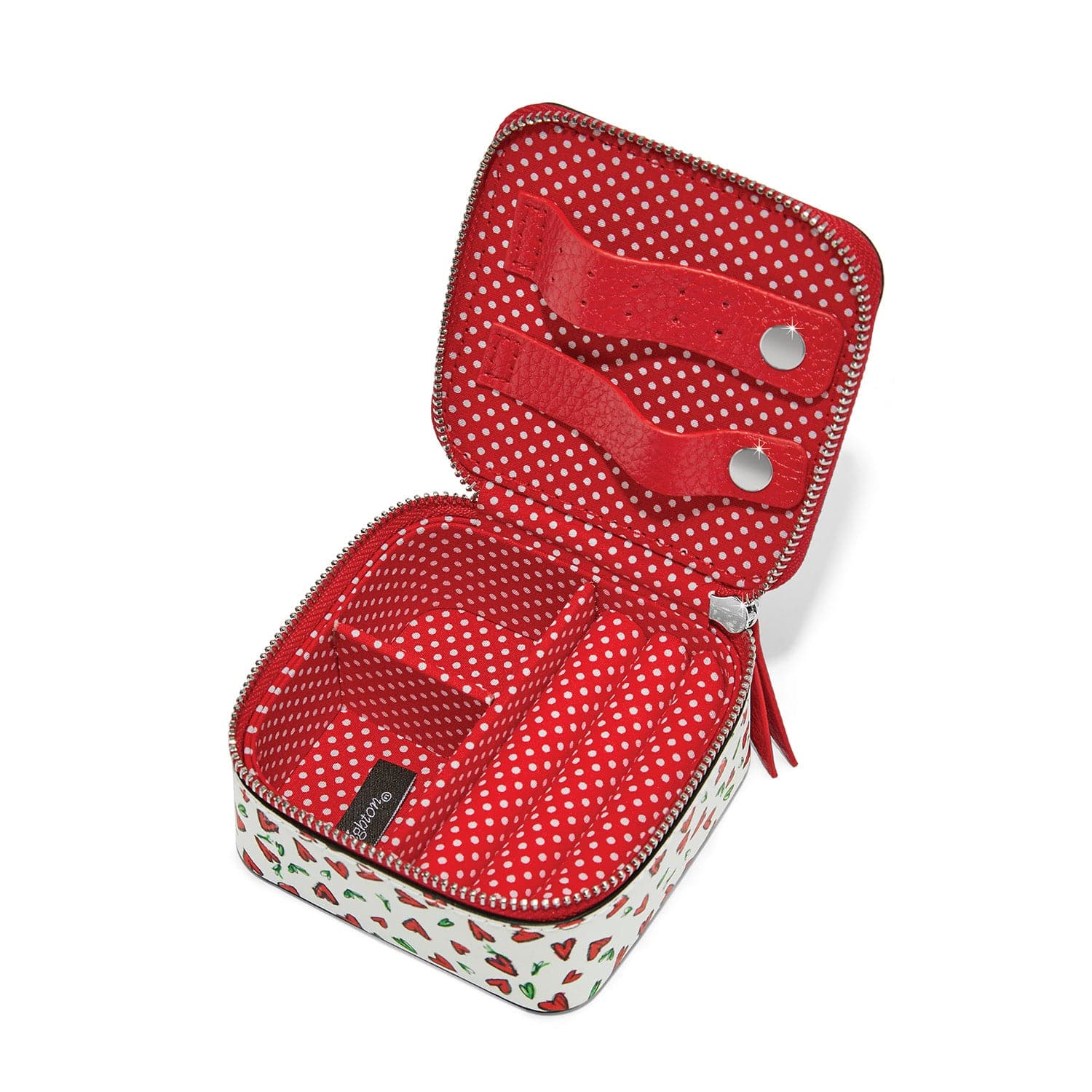Tom Clancy Love Tweet II Square Jewelry Box - Hand-Drawn Spring Motifs