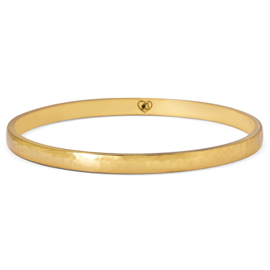 Mars Versailles-Inspired Hammered Silver Stackable Bangle