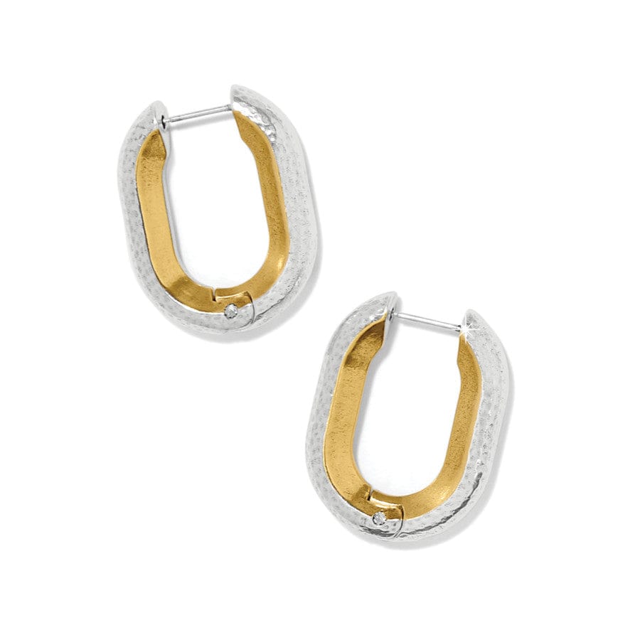 Hand-Painted Venetian Renaissance Hinged Hoop Earrings – Medici