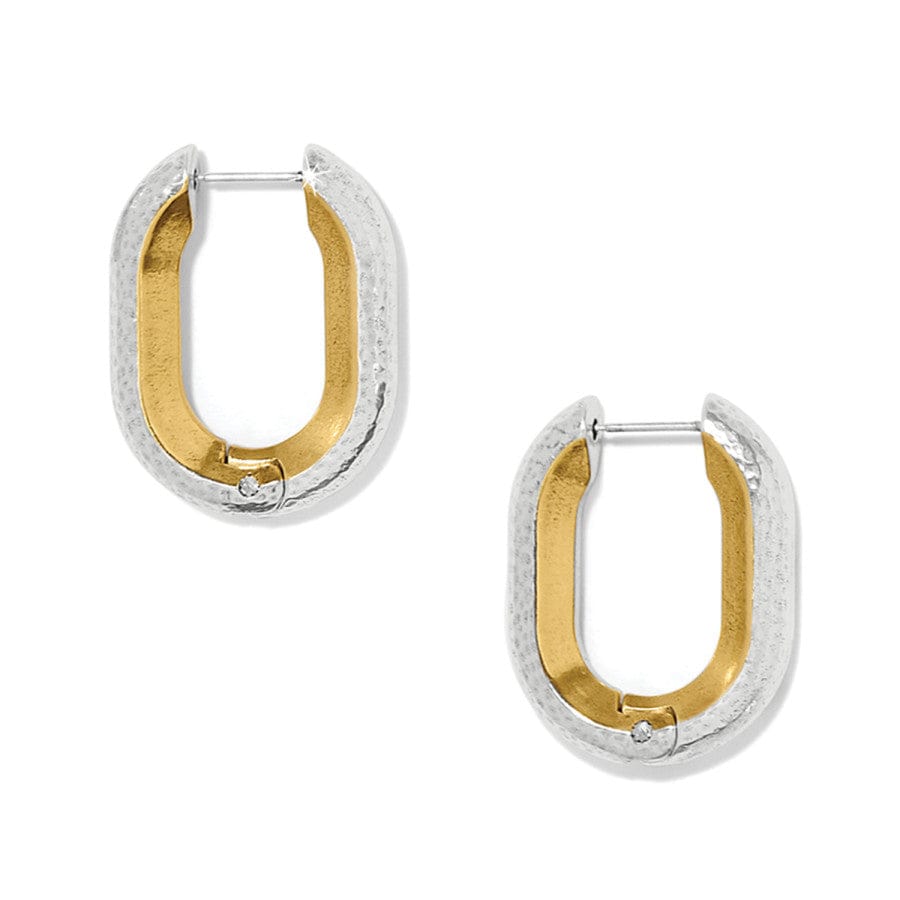 Hand-Painted Venetian Renaissance Hinged Hoop Earrings – Medici