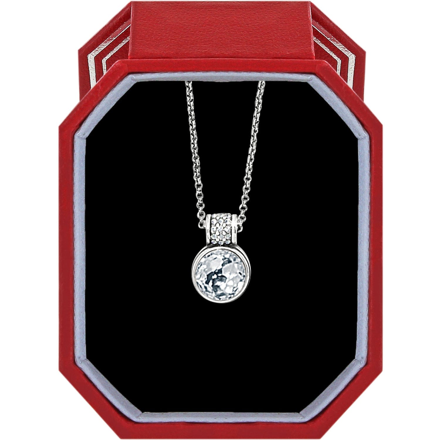 Aurora Borealis Crystal Petite Necklace in Gift Box
