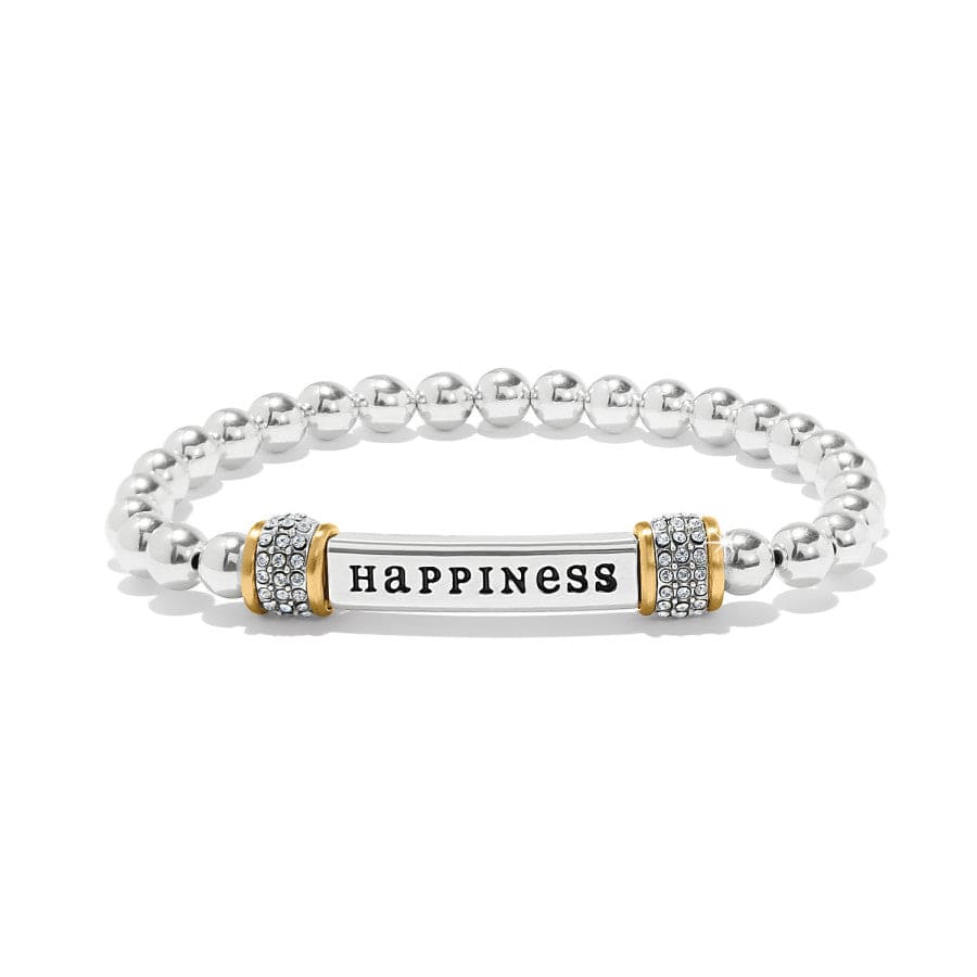 Meridian Two-Tone Stretch Bracelet - Comfortable & Joyful Jewelry