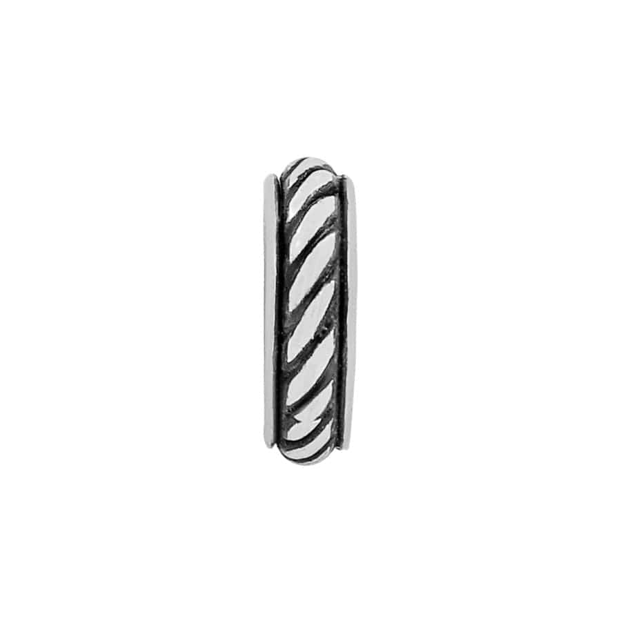Brighton Molly Spacer Bead - Silver or Gold Plated Rope Design
