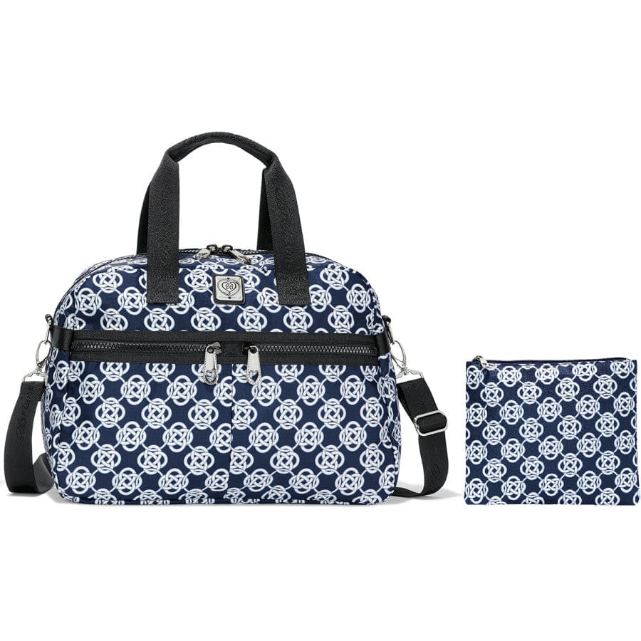 Brighton Jetsetter Lightweight Travel Duffel Bag with Removable Strap