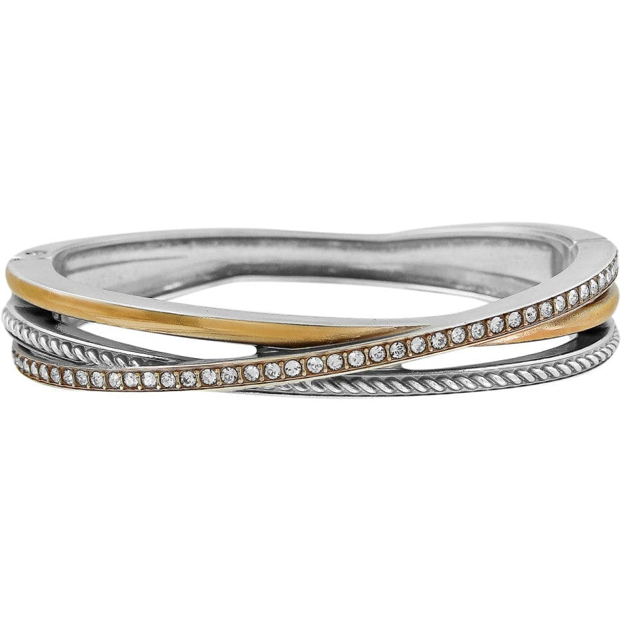 Neptune's Rings Oval Hinged Stacked Bangle – Chic & Comfortable