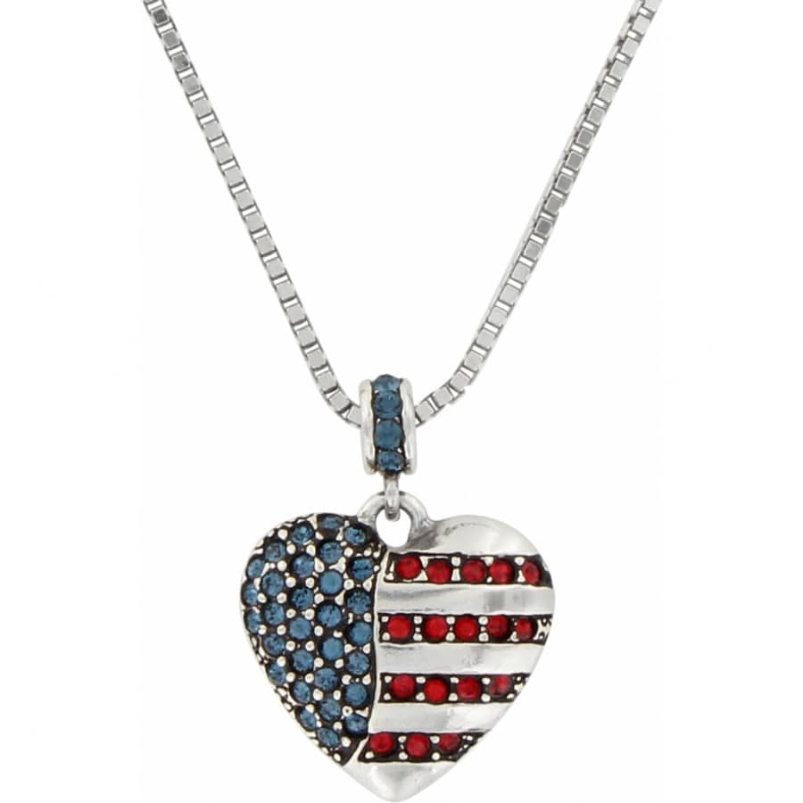 Heartland Flag Necklace - Americana Jewelry Collection