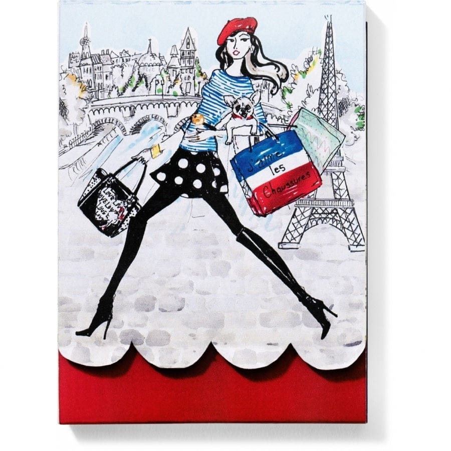 Paris Fashion Sketch Notepad – Hand-Drawn Gift for Francophiles