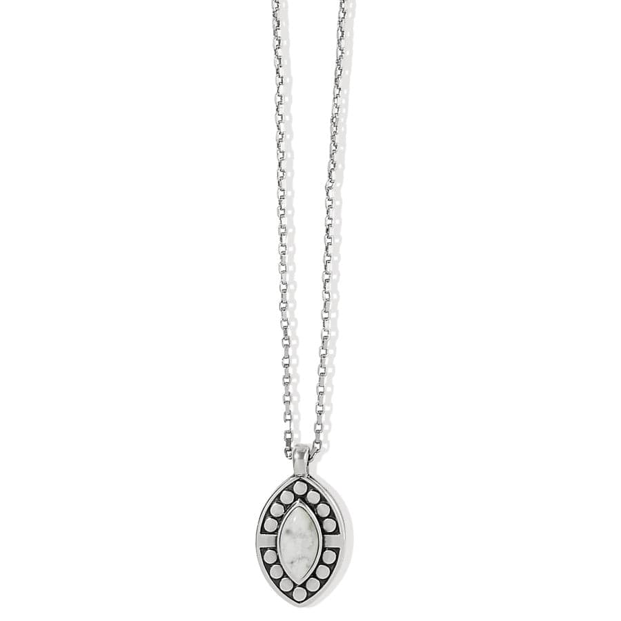 Handcrafted Howlite Pebble Dot Dream Short Necklace – Bali Inspired