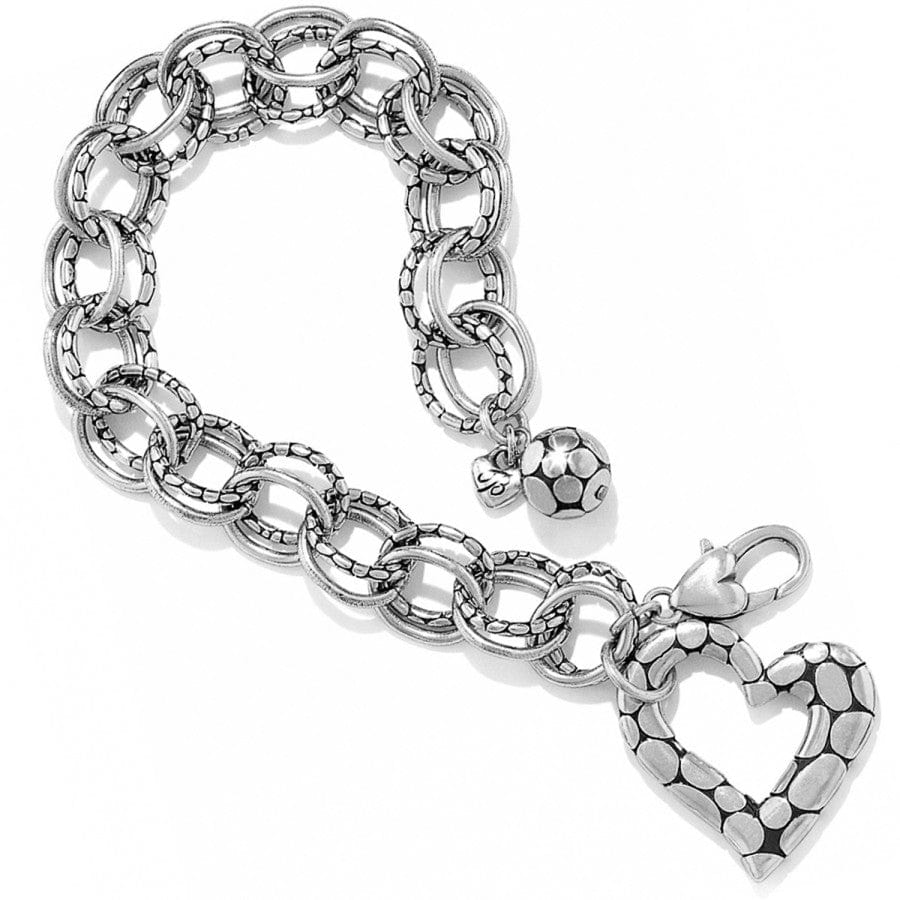 Handmade Pebble Heart Bracelet – River Rock Jewelry for Women