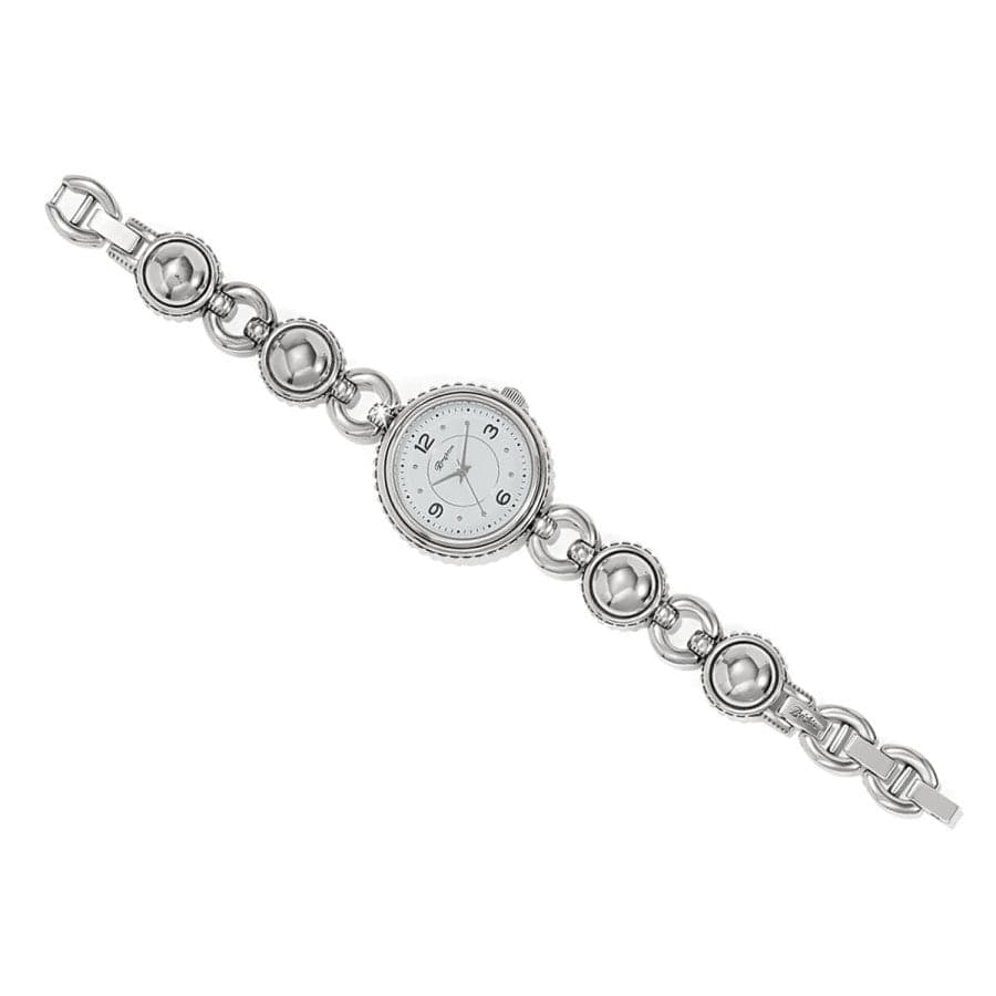 Brighton Portland Women's Watch with White Dial & Studs