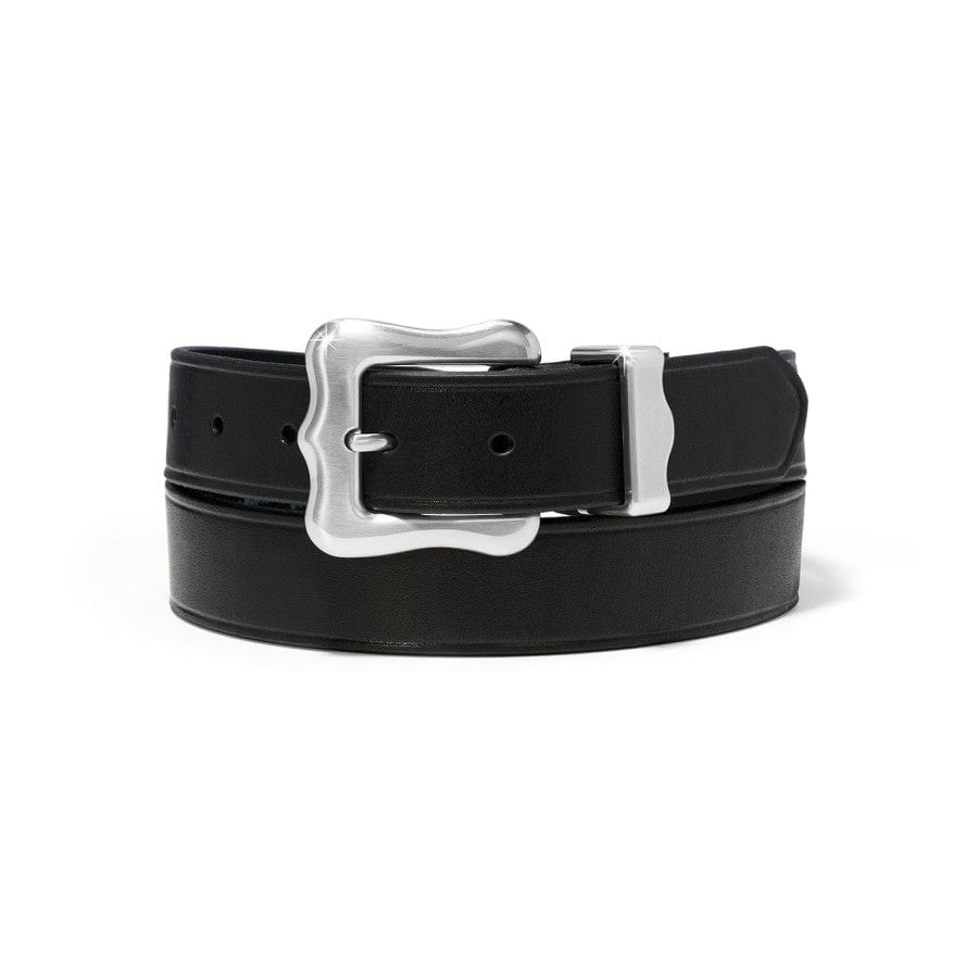 Handcrafted Latigo Leather Belt with Silver Buckle – Made in USA