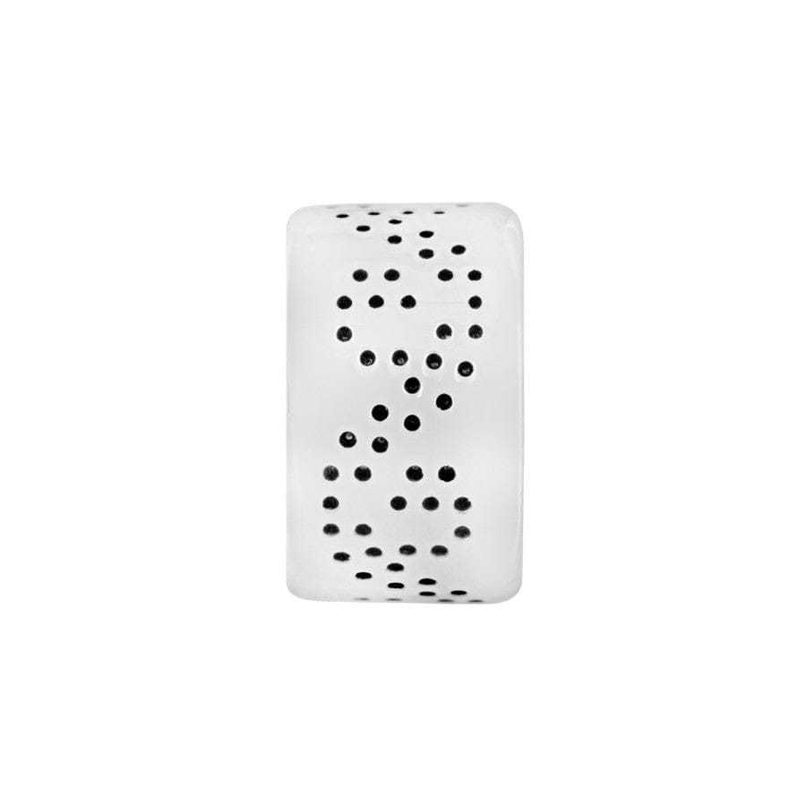 Delicate Lace Scroll Spacer with Recessed Dots