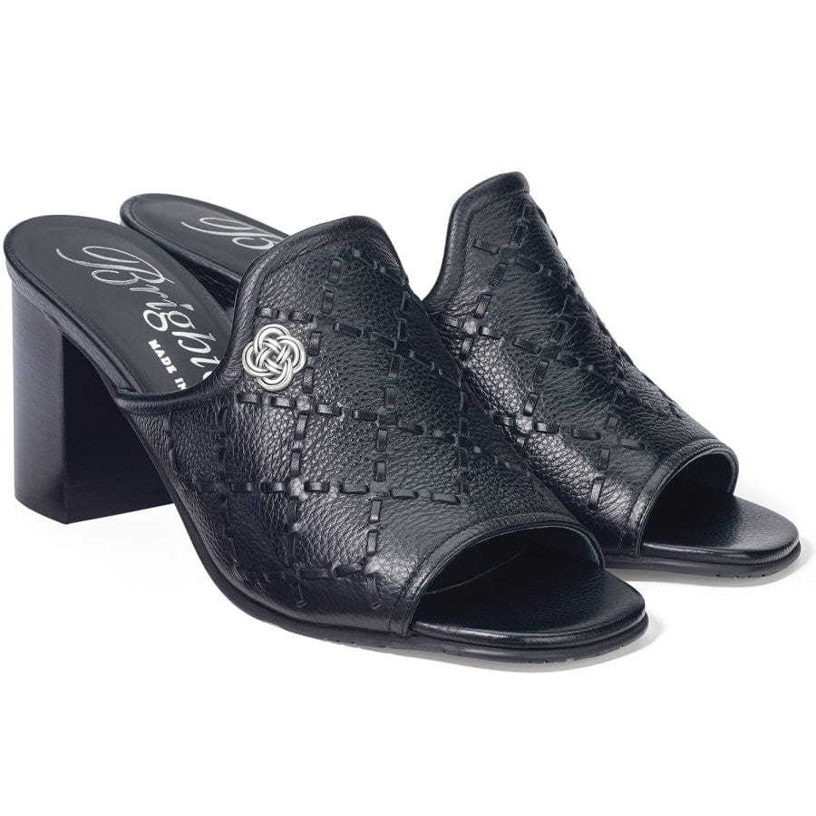 Celtic Knot Laced Heel Slides for Women - Riley Design